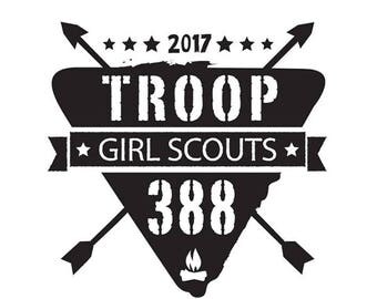 Download Girl scout svg | Etsy