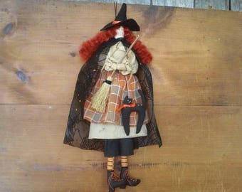 Primitive Halloween Witch
