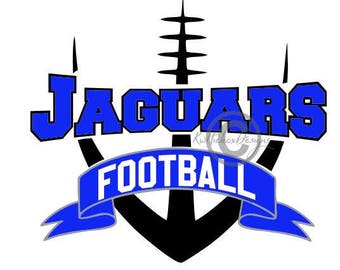 Jaguar Football Svg, Banner Svg, Sports Svg, Dxf For Cameo