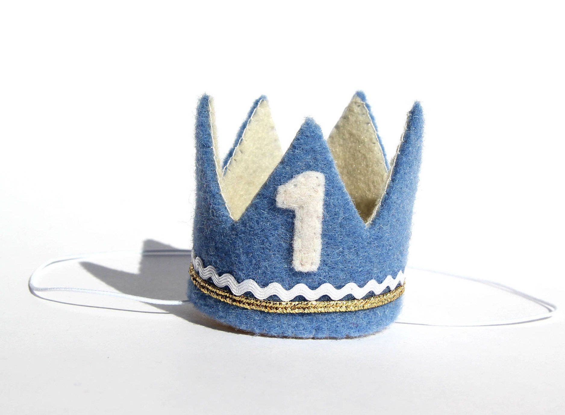 Mini Felt Crown Baby Boy Crown First Birthday Crown Baby