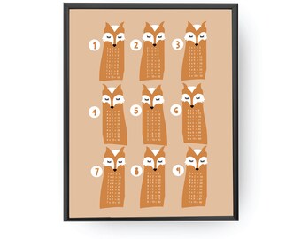 Multiplication chart | Etsy