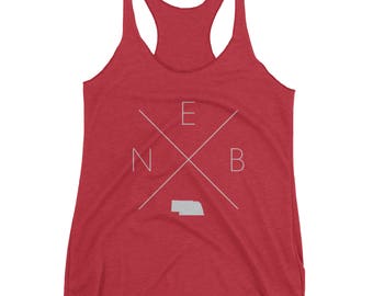 Nebraska Home Racerback Tank Top – Nebraska Shirt, NEB Tank