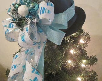 Blue christmas decor | Etsy