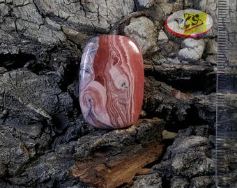 CS0272 - Rhodochrosite Cabochon