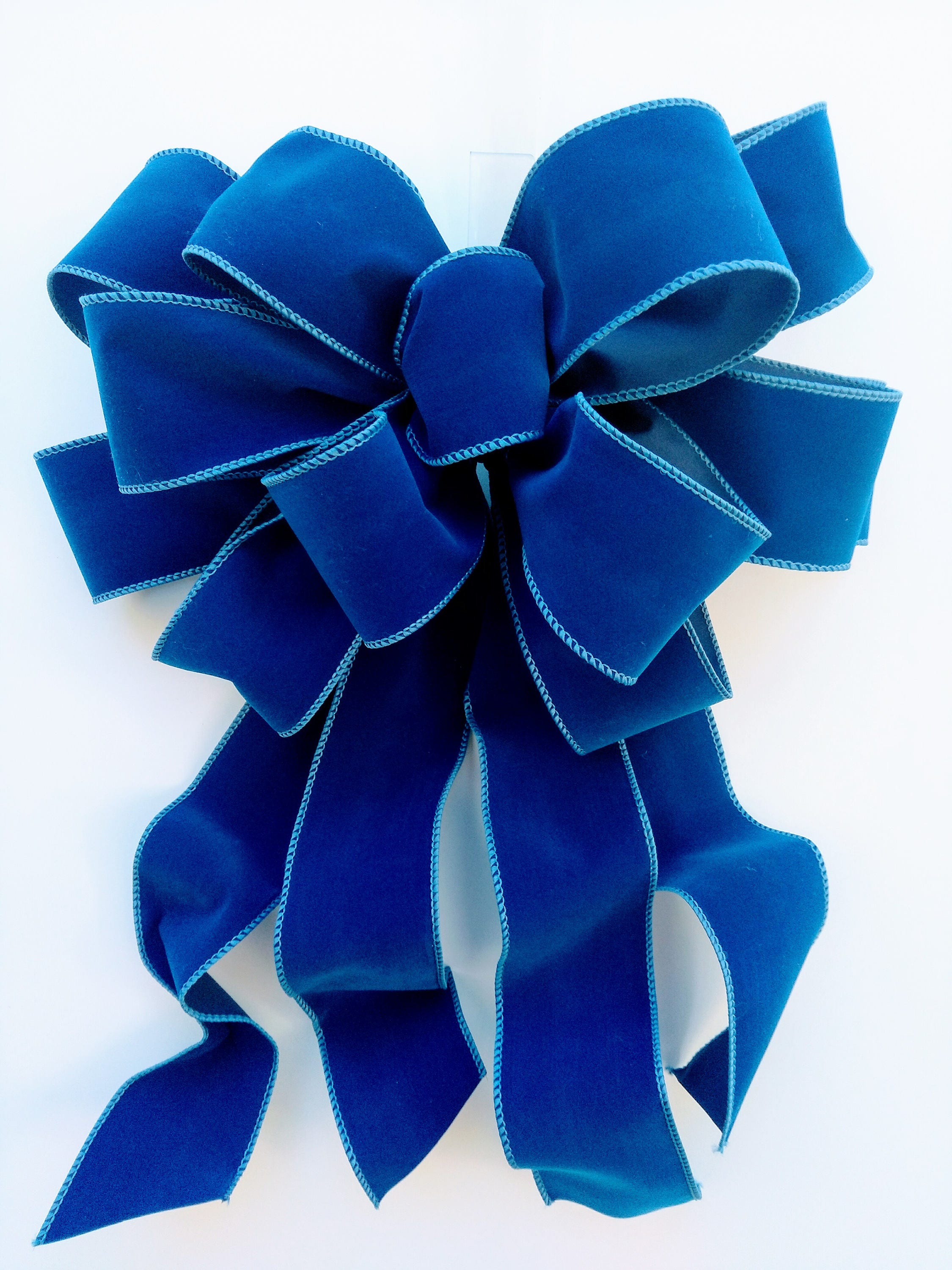 Royal Blue Bow Christmas Wreath Bow Blue Wreath Bows