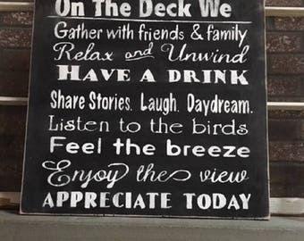 Deck Signs 