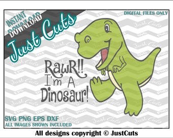 T-Rex SVG, rawr, dinosaur, t rex, rawr, dino, baby trex, svg, eps, PNG, cute dinosaur, baby dinosaurs, baby svg, cute svg, kids,