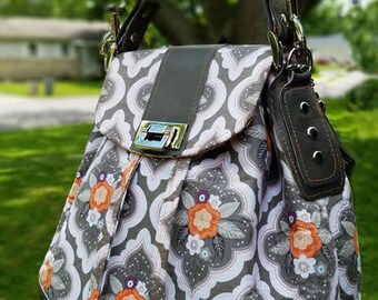 Trenta Bucket Bag PDF Sewing Bag Pattern- Convertible Shoulder, Crossbody, Backpack - RLR Creations