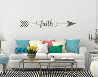 Faith Wall Decor faith wall decal | etsy Faith Wall Decor faith wall decal | etsy