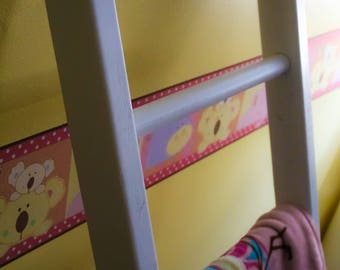 Handcrafted Wooden Blanket Ladder