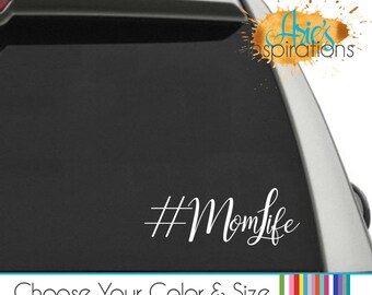 Mom Life Decal Mom Decal Mom Sticker Car Decal Mom Car