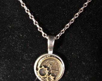 Fun Little Clock Pendant!!