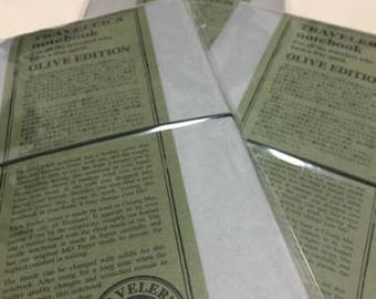 Olive Edition Traveler's Notebook