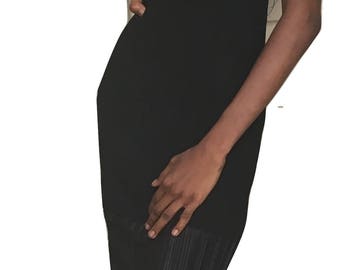 Little black dress, knee length dress