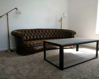 industrial coffee table | etsy industrial coffee table | etsy