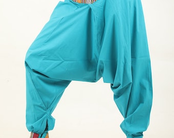 Harem pants Teal yoga pant trouser NEPALI pocket pyjamas