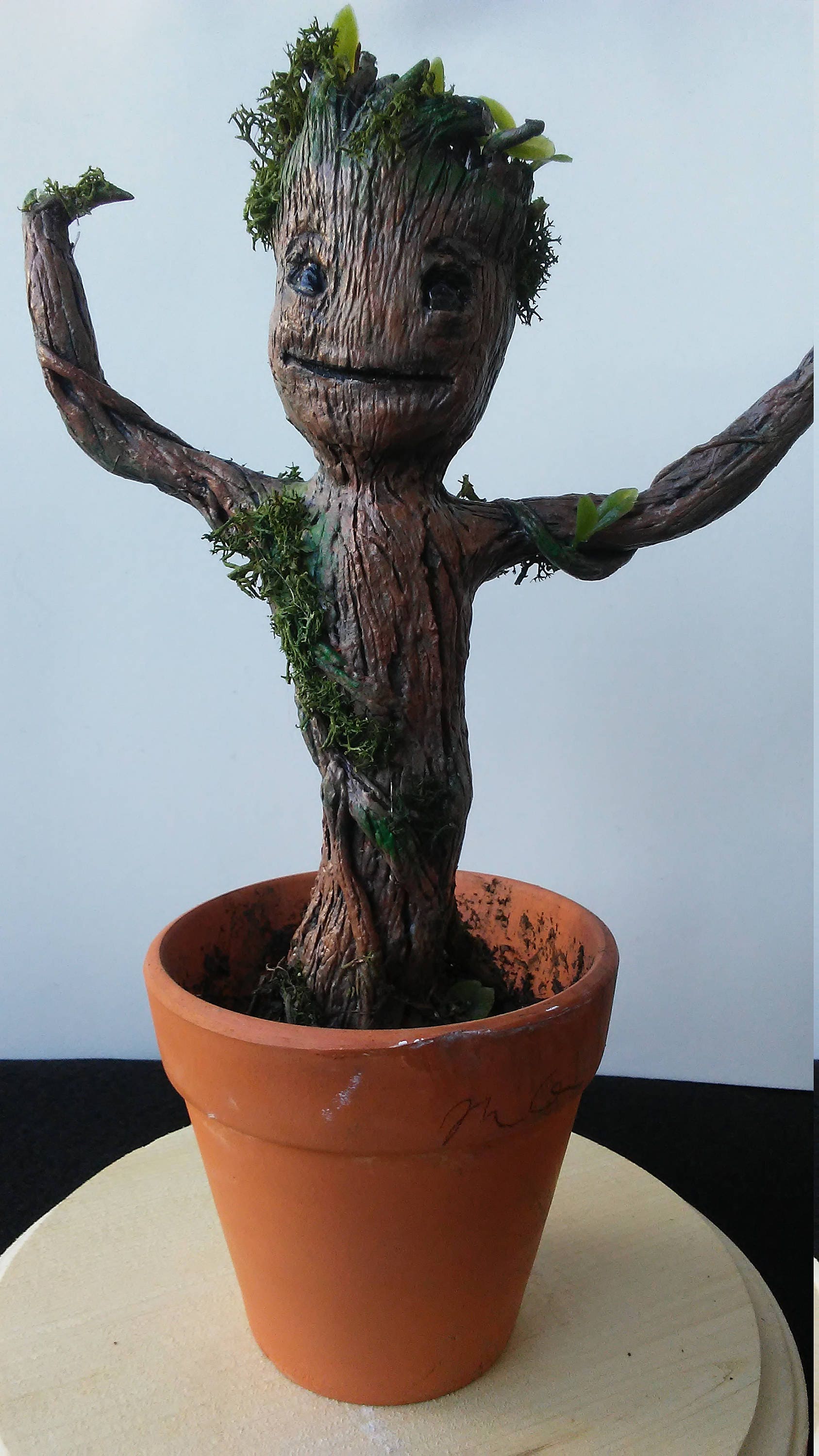 rocket with potted groot pop