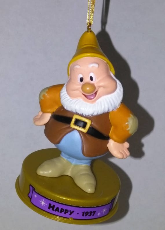 Happy Snow White and the Seven Dwarfs Christmas Ornament 100