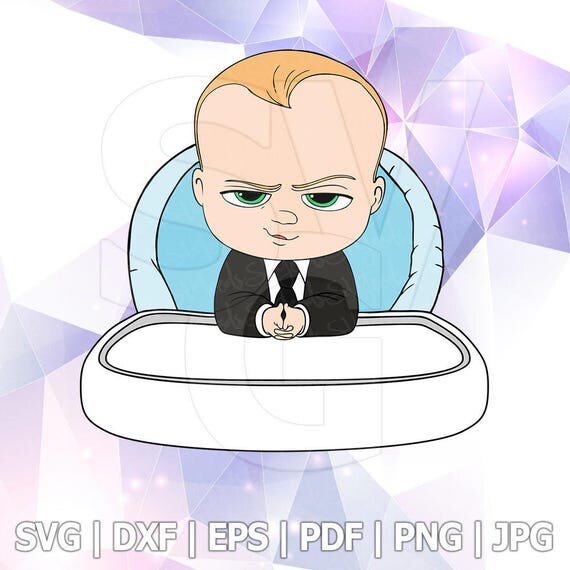 Download The Boss Baby Layered SVG DXF EPS Vector Silhouette Cricut