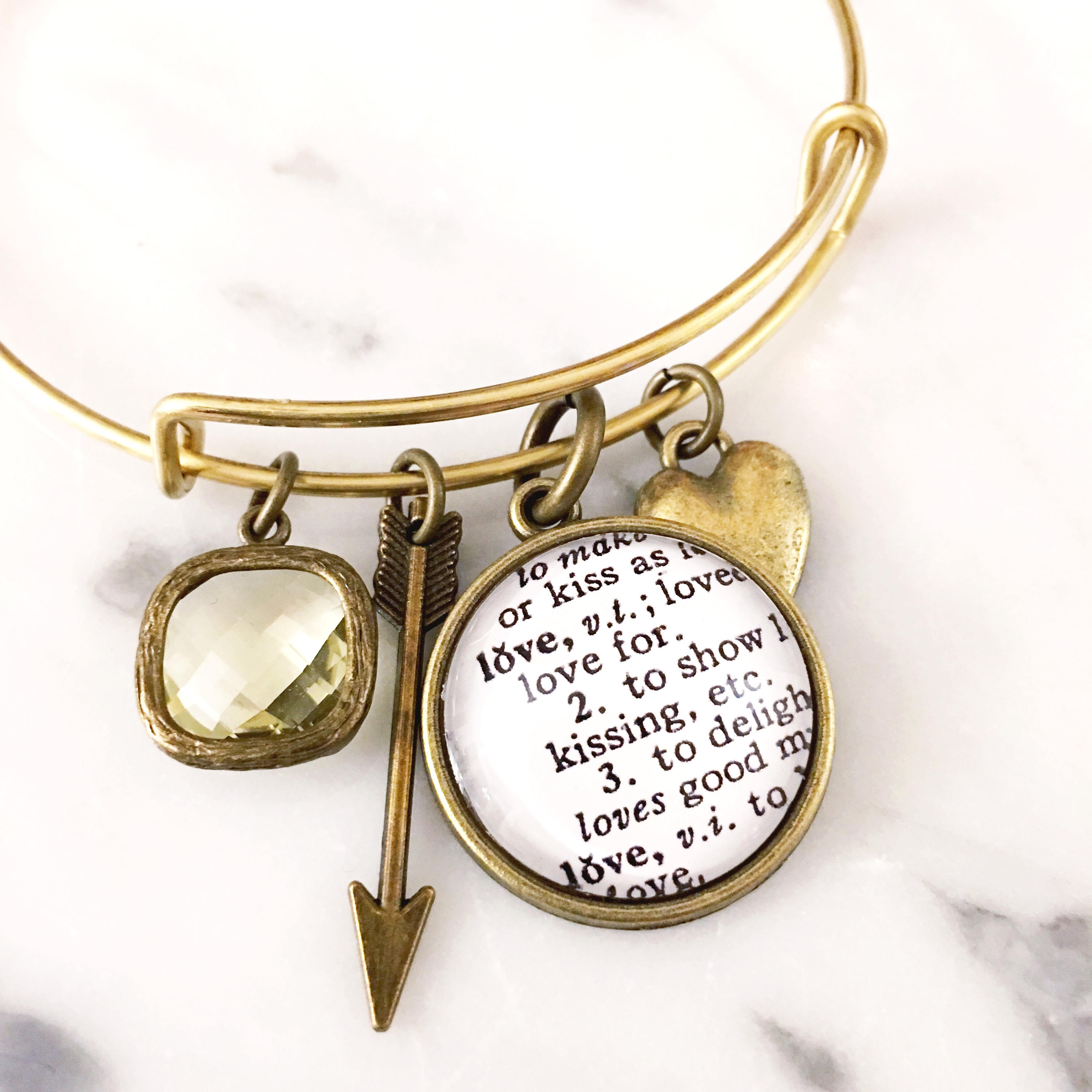 Love Charm Bracelet Personalized Definition Jewelry