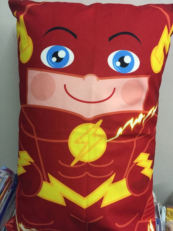 The Fastest Man Alive  'Hero Hugger' Decorative Pillowcase Custom Design Flash Super Heroes