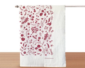 Extra large kitchen towel // Flour sack kitchen towel // Organic tea towel // Cotton tea towel