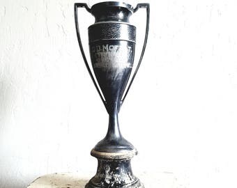 Vintage Silver Trophy // Mantle Display