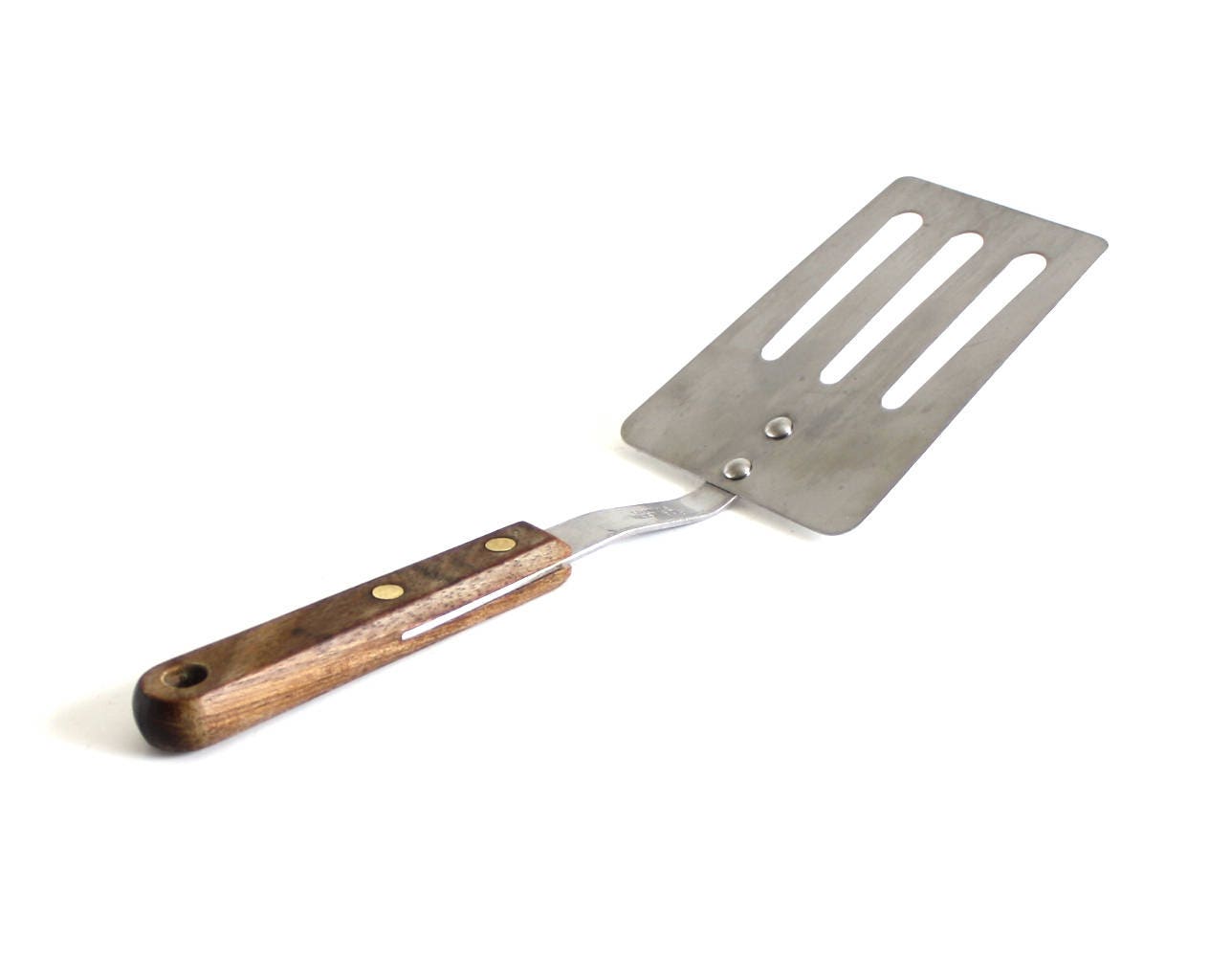 Short Handle Spatula Robinson Knife Co Wood Stainless Steel