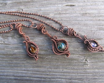 Guitar, Ukulele, Banjo, your choice abstract string instrument pendant necklace