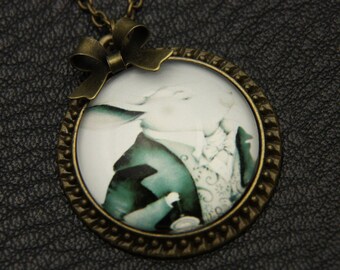 Necklace rabbit alice 2525C