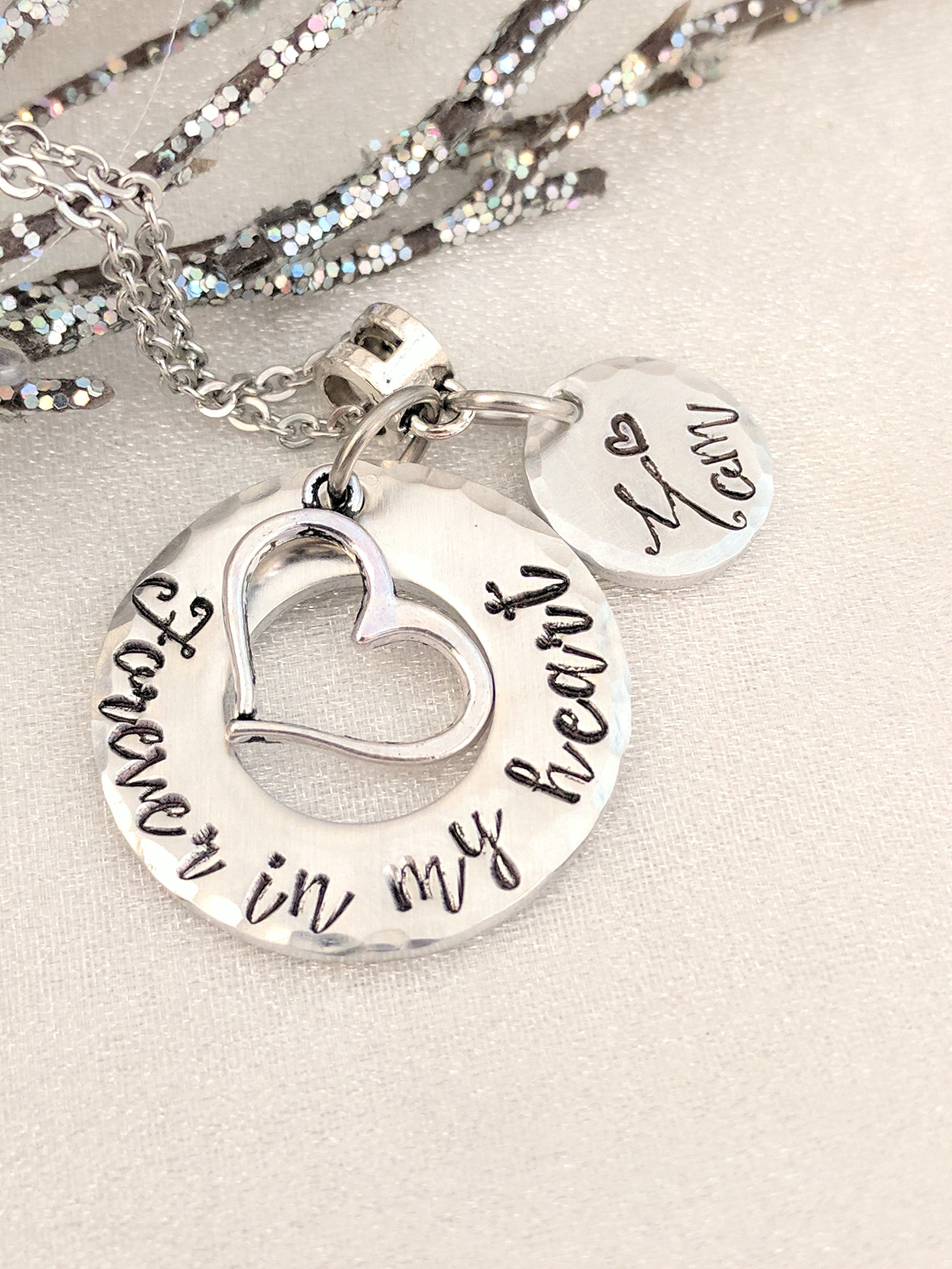 Remembrance Necklace Memorial Jewelry Loss Jewelry