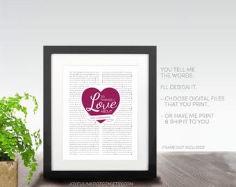 Grandma Gift. Things We Love About You, 70th or 80th Birthday Gift - Any Year. Personalized Gift for Mom, Grandmother, Mema, Nana, or Grammy