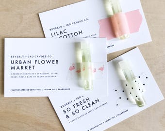 PERFUME SAMPLE | Natural Perfume Oil Sample