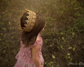 Adult Crown - Baby Crown - Toddler Crown - Baby Tiara - Toddler Tiara - Princess Crown - Princess Dress Up - Crown Headband - Photo Props