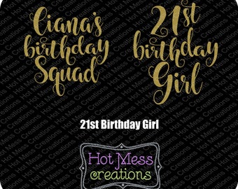 Download 21st birthday svg | Etsy