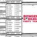 Dungeons and Dragons 5e Compatible Monster Tracking Sheet