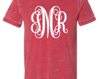 monogram tee shirts