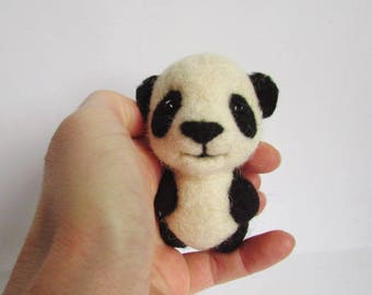 Felt panda | Etsy