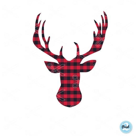 Download Christmas Deer SVG, DXF, PNG, Eps Cutting Files, Christmas ...