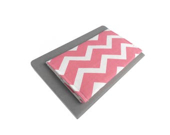Chevron Checkbook Cover - Custom Check Book Cover - Pink Checkbook Cover - Fabric Checkbook Cover - Custom Checkbook - Pink Checkbook