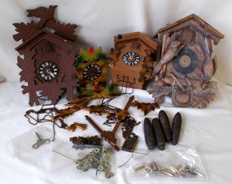 Black Forest Cuckoo Clocks Parts & Repair