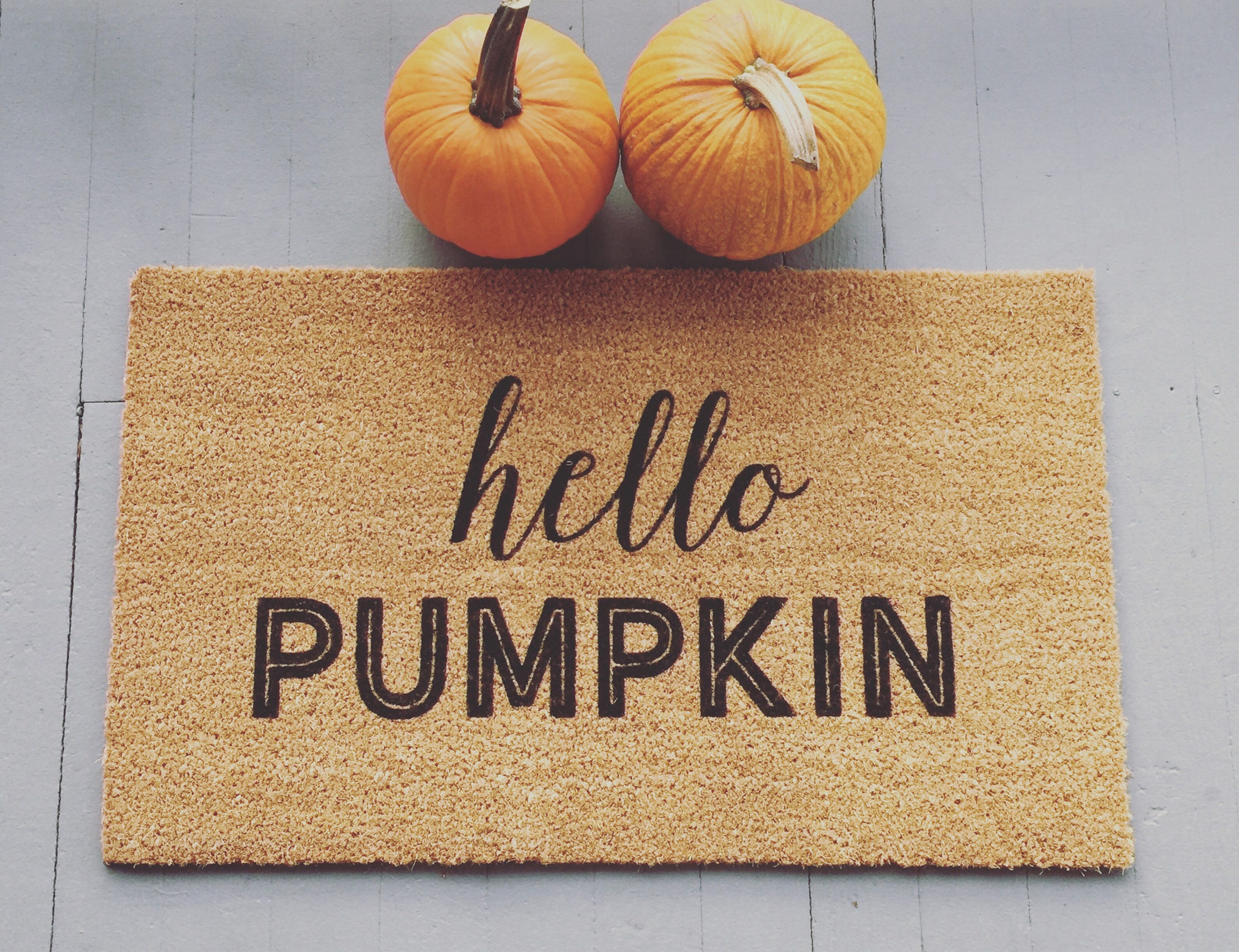 Hello PumpkinDoormat