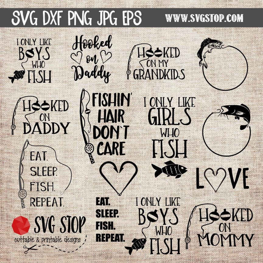 Free Free 148 Fishing Svg Designs SVG PNG EPS DXF File