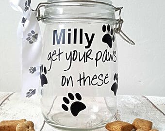dog treat jar, doggie treats, cat treat jar, dog treats, cat treats, pet treat container, pet treats, dog treat container, pet storage jar
