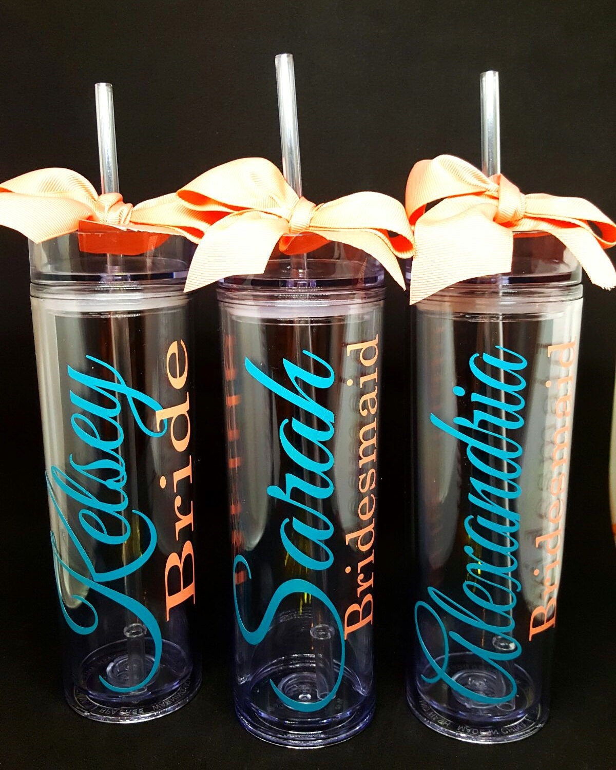 Personalized Water Bottle Bridesmaid Gift Bridesmaid Water