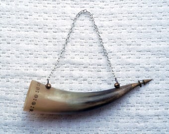 Vintage Soviet horn for wine drinking (#57)