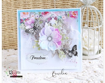 FREEDOM Unique Handmade Any Occasion Card