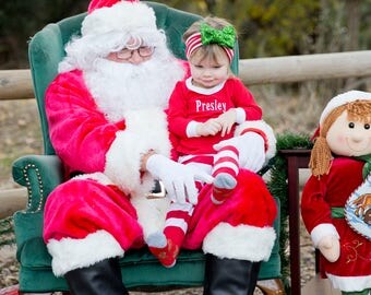 Matching Christmas Pajamas, Family Christmas Pajamas, Monogram Christmas Pajamas, Kids Christmas Pjs, Christmas Pajamas Family, Free Ship