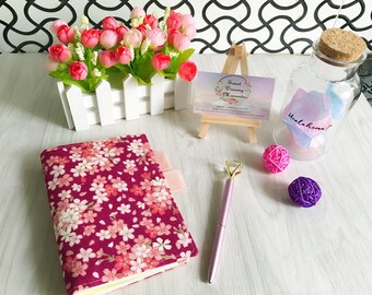 Pink Sakura Flower pattern Planner skin/Planner/Calendar Skin