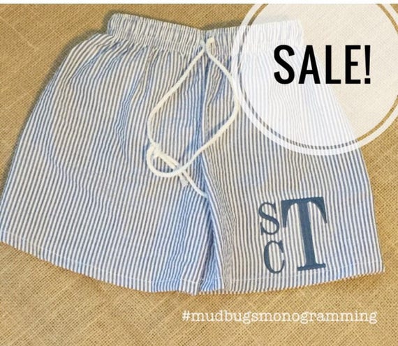 mens seersucker swimsuit